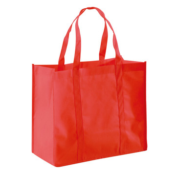 SHOPPER. Borsa in TNT (80 g/m²) - 105 - Rosso