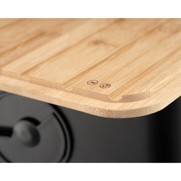 BISTRO BREAD S. Cassetta per il pane - 103 - Nero