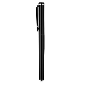 CALIOPE SET. Set con penna roller e penna a sfera in metallo - 103 - Nero