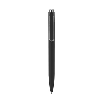 KYLIE. Penna a sfera in alluminio (riciclato al 94%) con clip innovativa - 103 - Nero