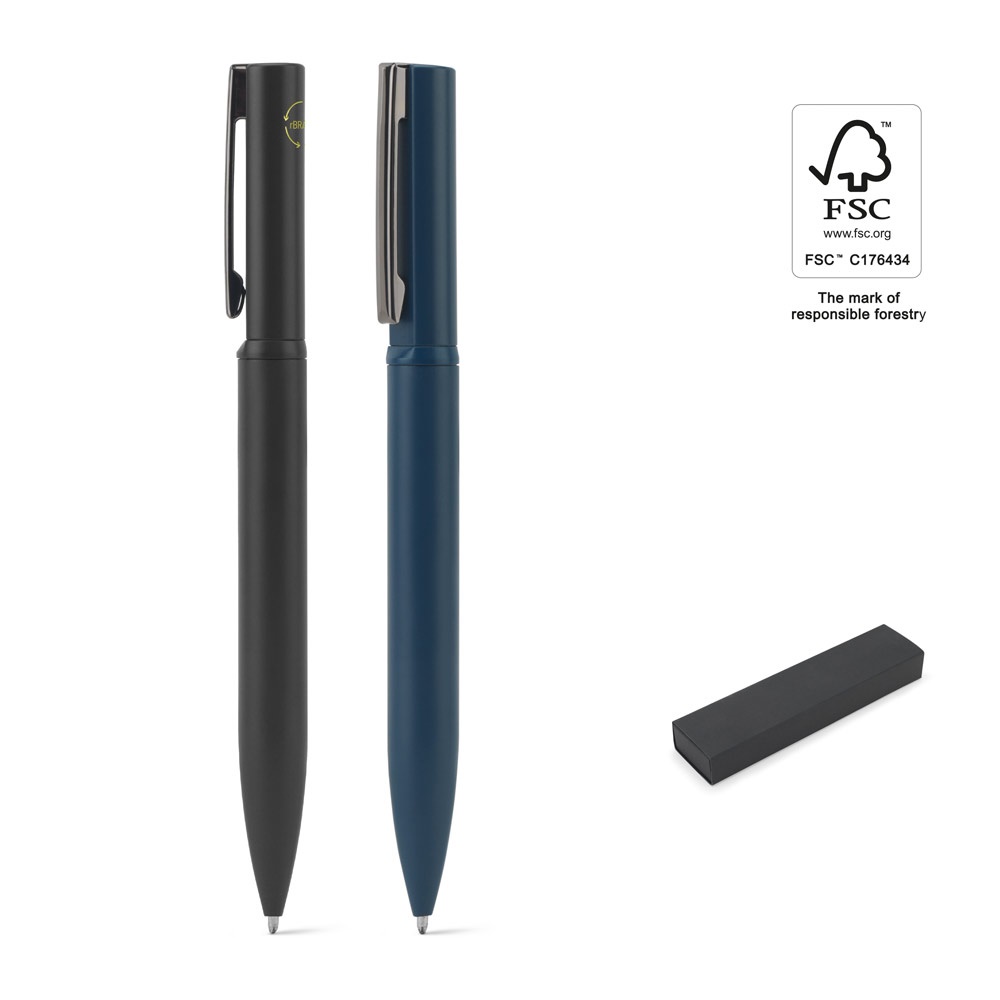ELSIE. Elegante penna a sfera in metallo (riciclato al 60%)