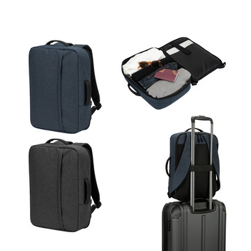 NIAMEY. Zaino per laptop da 15.6 in poliestere riciclato 300D ad alta densità - NIAMEY. Zaino per laptop da 15.6 in poliestere riciclato 300D ad alta densità