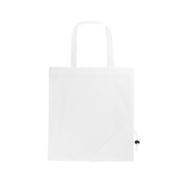 SHOPS. Borsa pieghevole in 190T - 106 - Bianco