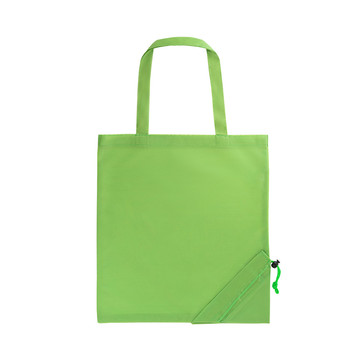 SHOPS. Borsa pieghevole in 190T - 119 - Verde chiaro