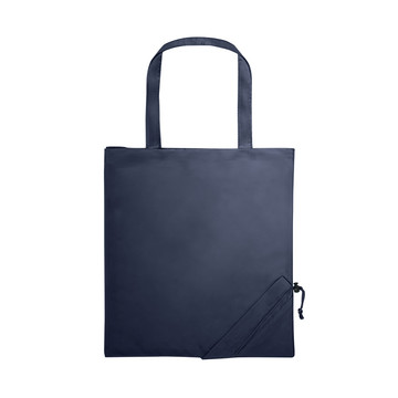 SHOPS. Borsa pieghevole in 190T - 134 - Blu scuro