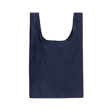 PLAKA. Borsa pieghevole in 210D - 134 - Blu scuro