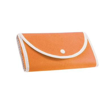 ARLON. Borsa pieghevole in tessuto non tessuto (80 g/m²) - 128 - Arancione