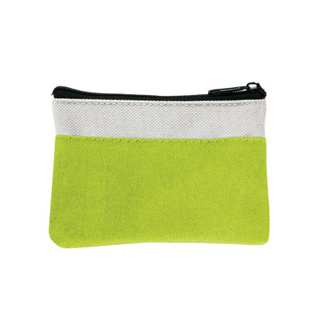 MILLER. Pochette portachiavi in 600D - 119 - Verde chiaro