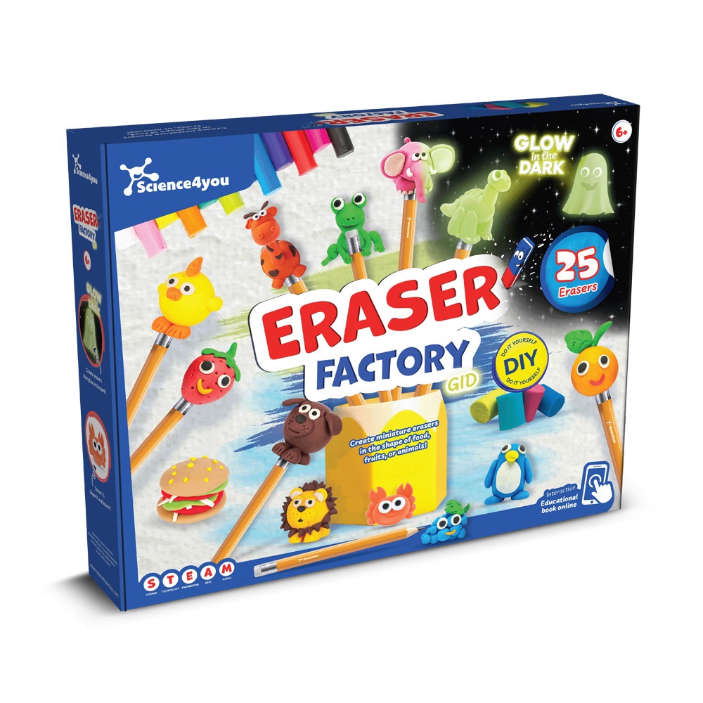 RUBBER FACTORY. Fabbrica di gomme ideale per bambini