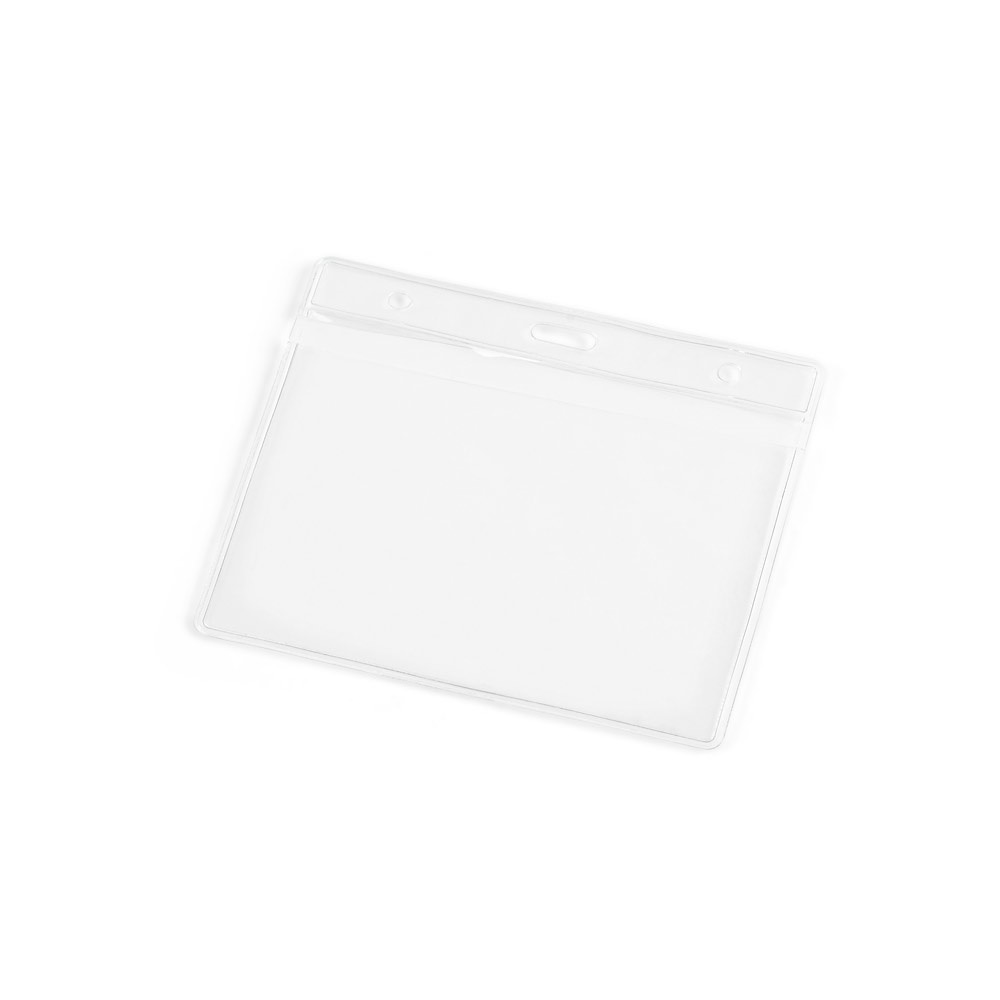 FORSYTH. Porta badge identificativo orizzontale in PVC