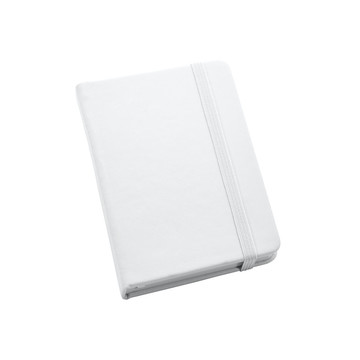 MEYER. Block notes tascabile in PU con pagine lisce - 106 - Bianco