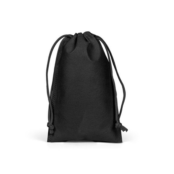 GIFT BAG S. Sacchetto piccolo termosaldato in tessuto non tessuto (60 g/m²) - 103 - Nero