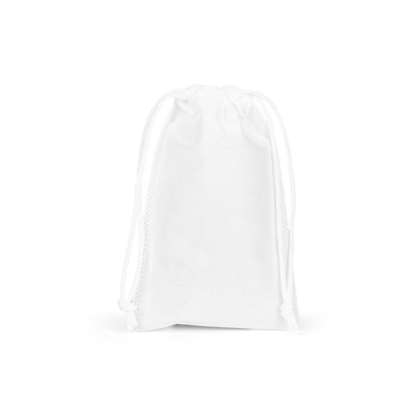 GIFT BAG S. Sacchetto piccolo termosaldato in tessuto non tessuto (60 g/m²) - 106 - Bianco