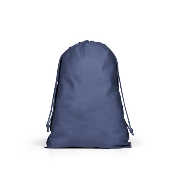 GIFT BAG L. Grande sacco in tessuto non tessuto termosaldato (60 g/m²) - 104 - Blu