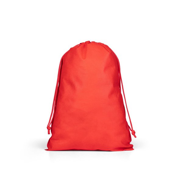 GIFT BAG L. Grande sacco in tessuto non tessuto termosaldato (60 g/m²) - 105 - Rosso