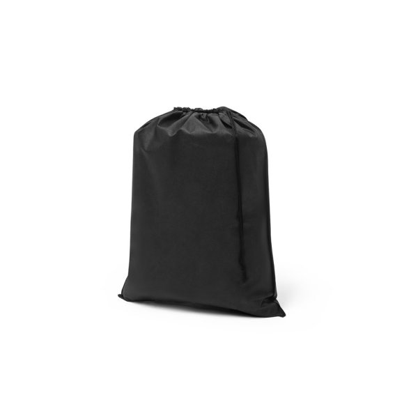 ASTRA. Sacchetto in tessuto con coulisse per zaino (60 g/m²) - 103 - Nero