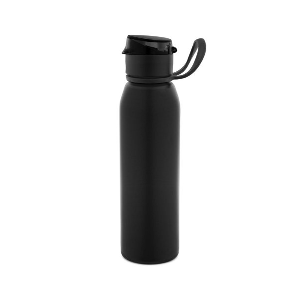 LEMIEUX. Borraccia sportiva in acciaio inox (90% riciclato) 670 mL - 103 - Nero
