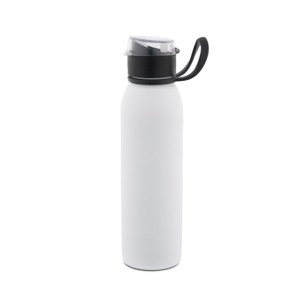 LEMIEUX. Borraccia sportiva in acciaio inox (90% riciclato) 670 mL - 106 - Bianco