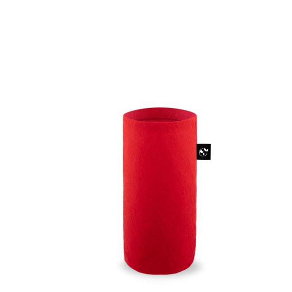 STOREY. Custodia in feltro riciclato (100% rPET) ideale per borracce - 105 - Rosso