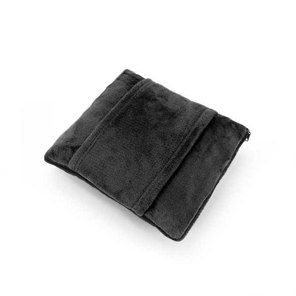 SNUGGY. Set 3 in 1 in tessuto felpato (220 g/m²) ideale per i viaggi - 103 - Nero
