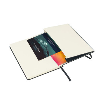 TWAIN. Block notes A5 con pagine a righe color avorio - 103 - Nero