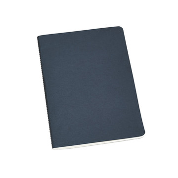 ECOWN. Block notes A5 con pagine a righe - 104 - Blu