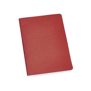 ECOWN. Block notes A5 con pagine a righe - 105 - Rosso