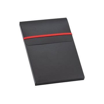 SHAW. Set di penna a sfera e block note A5 - 105 - Rosso