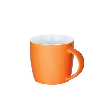 COMANDER. Tazza in ceramica da 370 mL - 128 - Arancione