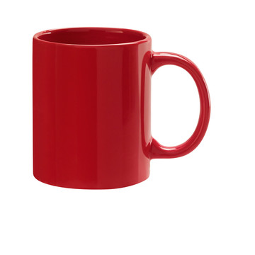BARINE. Tazza in ceramica 350 mL - 105 - Rosso