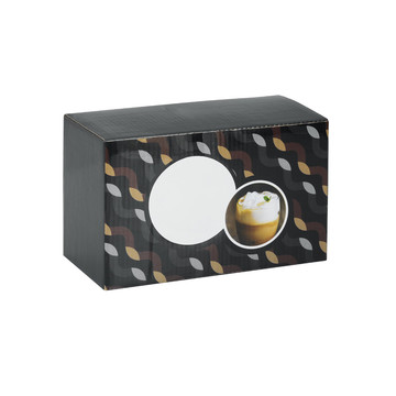 MACHIATO DUO. Set di 2 tazze in vetro borosilicato - 110 - Trasparente