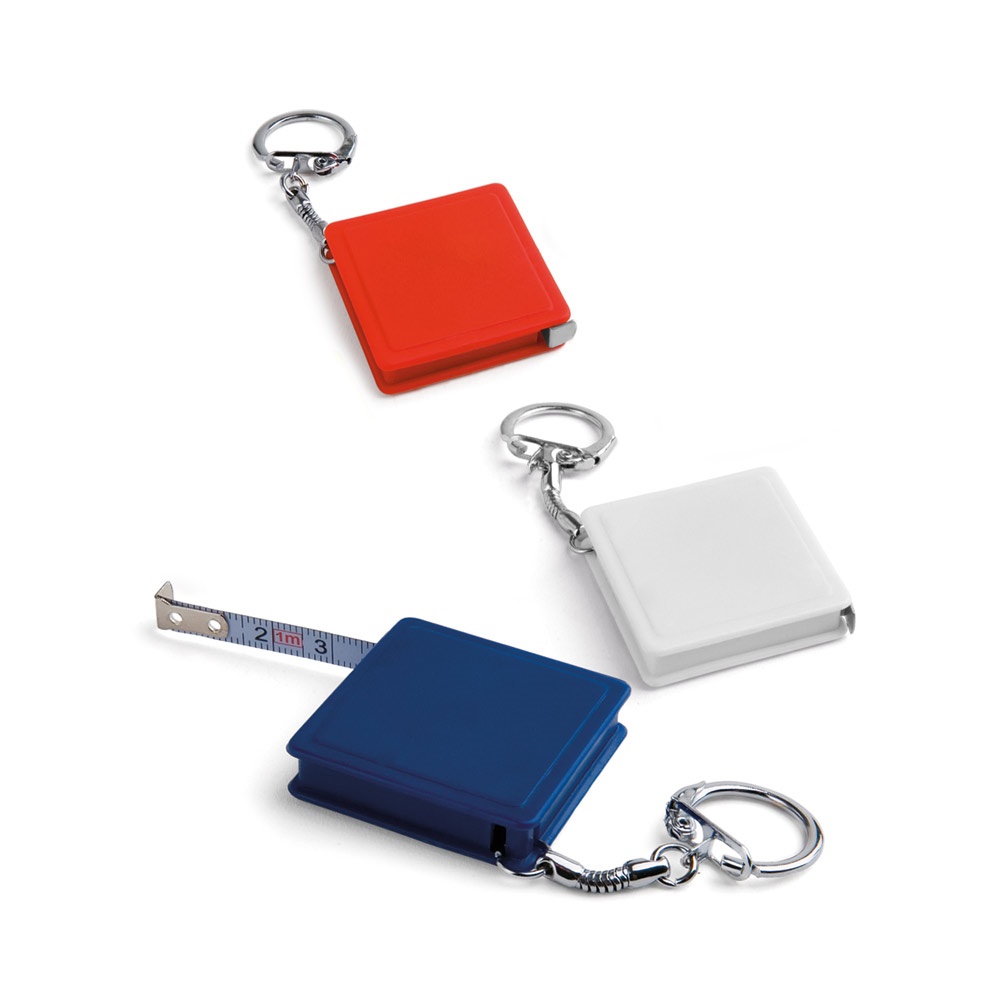 ASHLEY. Portachiavi con metro estensibile