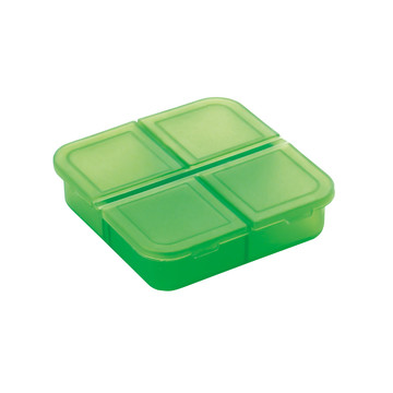 ROBERTS. Scatola per tablet con 4 divisori - 119 - Verde chiaro