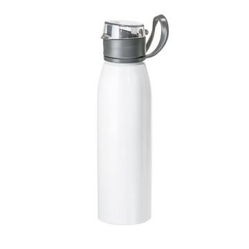 KORVER. Borraccia sportiva in alluminio 650 mL - 106 - Bianco