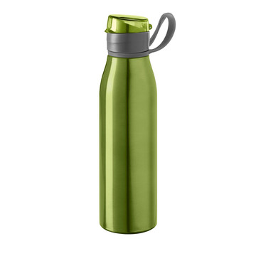 KORVER. Borraccia sportiva in alluminio 650 mL - 119 - Verde chiaro