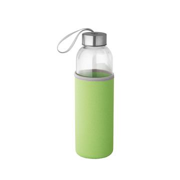 RAISE. Borraccia sportiva in vetro e acciaio inossidabile 520 mL - 119 - Verde chiaro