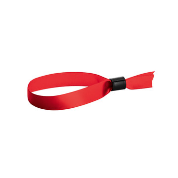 SECCUR. Braccialetto antifurto di raso - 105 - Rosso