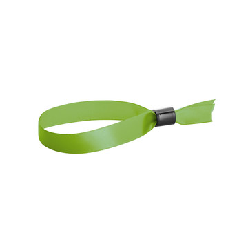 SECCUR. Braccialetto antifurto di raso - 119 - Verde chiaro
