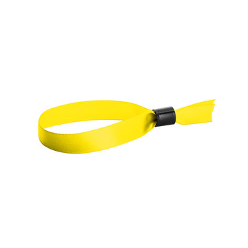 SECCUR. Braccialetto antifurto di raso - 108 - Giallo