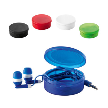 GERMAIN. Auricolari con cavo in ABS da 1.2 metri