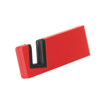 HOOKE. Supporto per cellulare in ABS e TPR - 105 - Rosso
