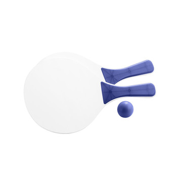 FILIPINAS. Racchette da spiaggia in MDF - 104 - Blu