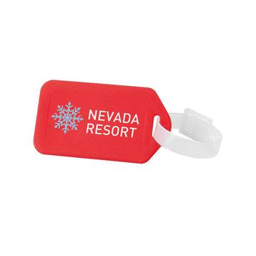 FINDO. Targhetta di identificazione in PP - 105 - Rosso