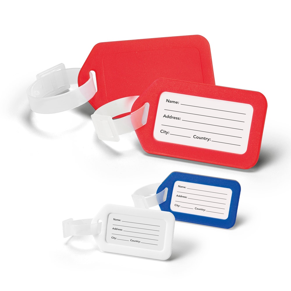 FINDO. Targhetta di identificazione in PP