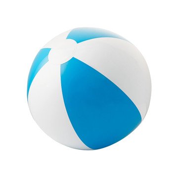 CRUISE. Pallone da spiaggia gonfiabile in PVC opaco - 124 - Azzurro