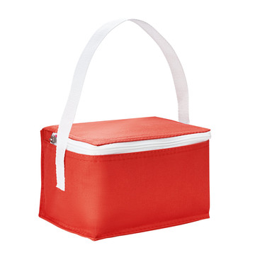 JEDDAH. Borsa termica 3 L in 600D - 105 - Rosso