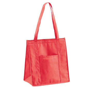 ROTTERDAM. Borsa termica in TNT (80 g/m²) - 105 - Rosso