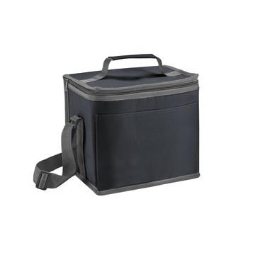 SINGAPORE. Borsa termica 9 L in 600D - 103 - Nero