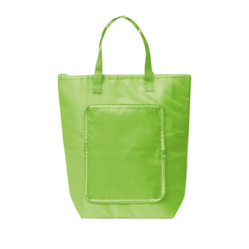 MAYFAIR. Borsa termica pieghevole 210D 15 L - 119 - Verde chiaro