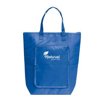 MAYFAIR. Borsa termica pieghevole 210D 15 L - 114 - Blu reale